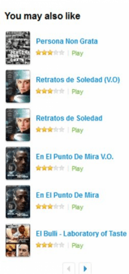 Скриншот приложения Voddler - №3