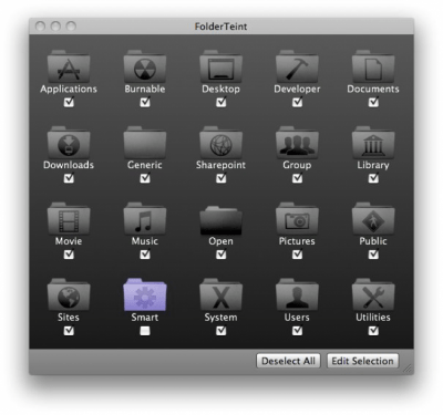 Скриншот приложения FolderTeint - №4
