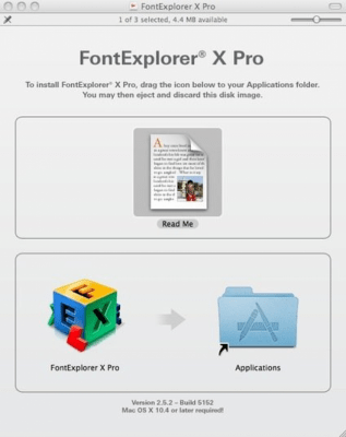 Скриншот приложения FontExplorer X Pro - №2