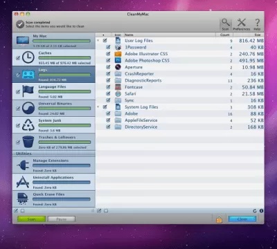 Скриншот приложения CleanMyMac - №2