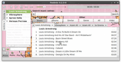 Скриншот приложения Foobnix - №2