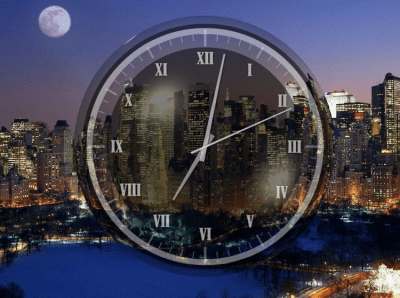 Скриншот приложения Заставка (скринсейвер) часы Нью Йорк - №2