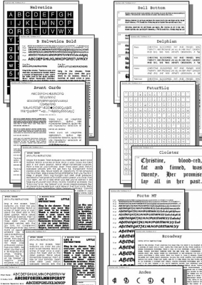 Скриншот приложения FontBook - №1