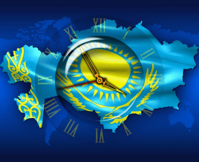Скриншот приложения Заставка (скринсейвер) часы Казахстан - №2