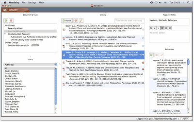 Скриншот приложения Mendeley Desktop - №1