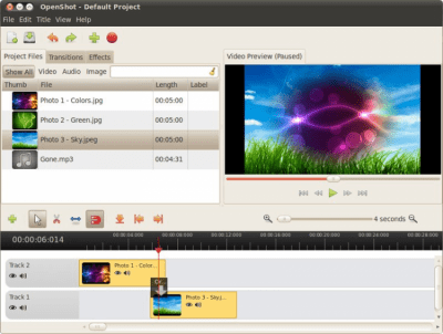 Скриншот приложения OpenShot Video Editor - №1