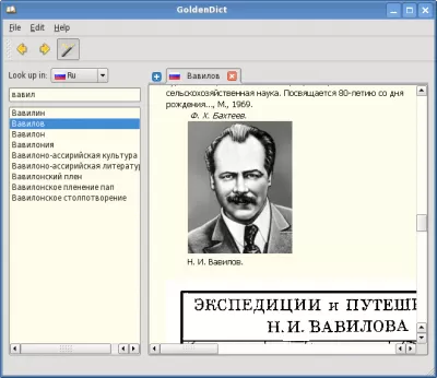 Скриншот приложения GoldenDict - №14