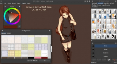 Скриншот приложения Mypaint - №11
