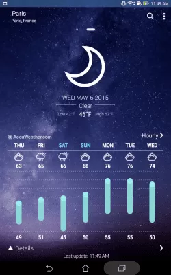 Скриншот приложения ASUS Weather - №6