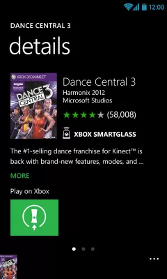 Скриншот приложения Xbox 360 SmartGlass - №2