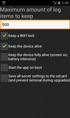 Скриншот приложения HTTPS / FTPS / SFTP Server - №6