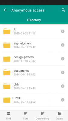 Скриншот приложения FTP Client plugin for FE - №4