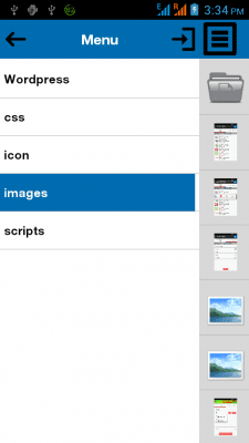 Скриншот приложения MY FTP Lite - №5