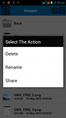 Скриншот приложения MY FTP Lite - №6