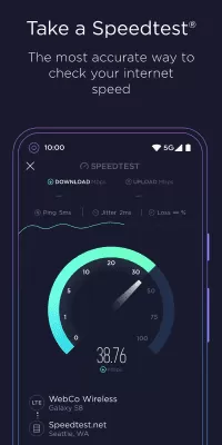 Скриншот приложения Speedtest.net - №1