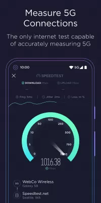 Скриншот приложения Speedtest.net - №5
