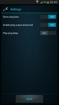 Скриншот приложения Ping Pro - №5