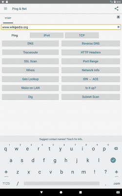 Скриншот приложения Ping & Net - №7