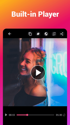 Скриншот приложения Video Downloader for Instagram - №3