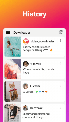 Скриншот приложения Video Downloader for Instagram - №4