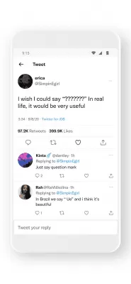 Скриншот приложения Twitter - №4