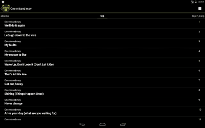 Скриншот приложения ВКонтакте+Lastfm - Liquid Bear - №4