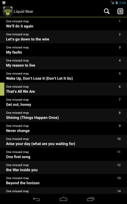 Скриншот приложения ВКонтакте+Lastfm - Liquid Bear - №6