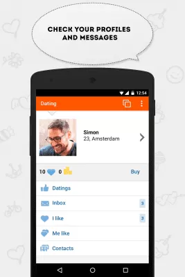 Скриншот приложения Лучшие сайты знакомств - №3