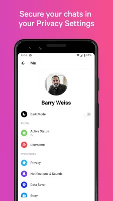 Скриншот приложения Facebook Messenger - №7