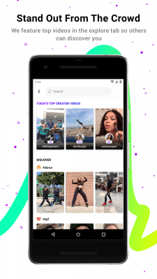 Скриншот приложения Facebook Lasso - short, fun videos - №5