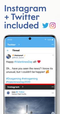 Скриншот приложения Maki: Facebook и Messenger в одном приложении - №3