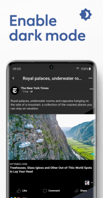 Скриншот приложения Maki: Facebook и Messenger в одном приложении - №4