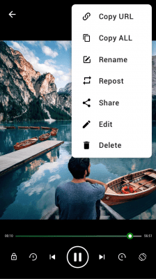 Скриншот приложения Video Downloader for Facebook - №6