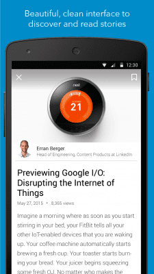 Скриншот приложения LinkedIn Pulse - №3