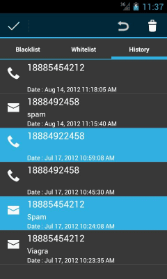 Скриншот приложения Axoft Черный список - №4