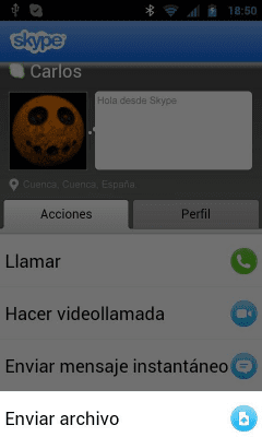 Скриншот приложения Z-SkypeArt для Skype - №4