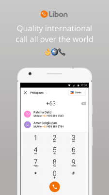 Скриншот приложения Libon - Бесплатные звонки - №1
