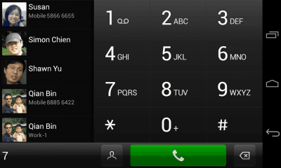 Скриншот приложения exDialer Dark Theme - №4