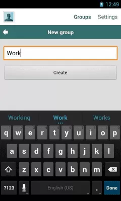 Скриншот приложения Быстрые контакты - №4