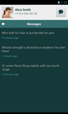 Скриншот приложения Быстрые контакты - №7