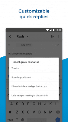 Скриншот приложения Boxer - Workspace ONE - №7