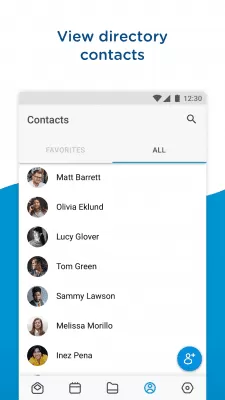 Скриншот приложения Boxer - Workspace ONE - №8