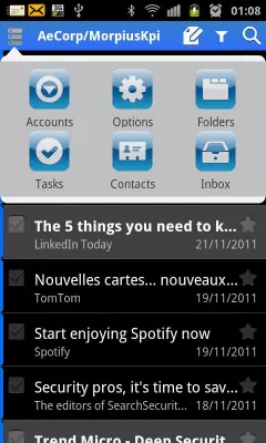 Скриншот приложения ExMail (Exchange) - №4