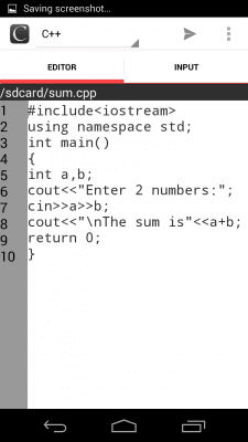 Скриншот приложения Online Compiler - №3