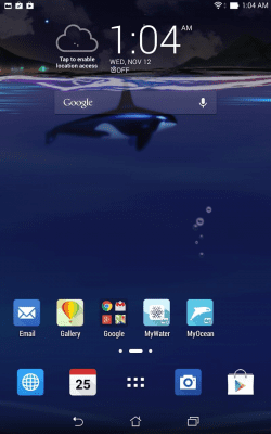 Скриншот приложения ASUS MyOcean (Live wallpaper) - №4