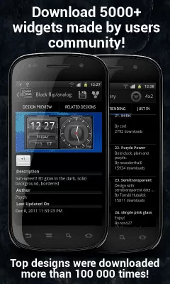 Скриншот приложения Make Your Clock Widget - №3