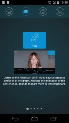 Скриншот приложения Nativox: улучшить английский - №3