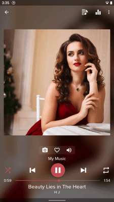 Скриншот приложения Pi Music Player - мп3-плеер, YouTube music videos - №3