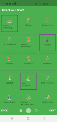 Скриншот приложения Tokyo Gold - 2021 Summer Games - №6