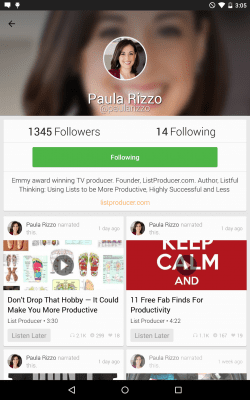 Скриншот приложения Umano: News Read to You - №6